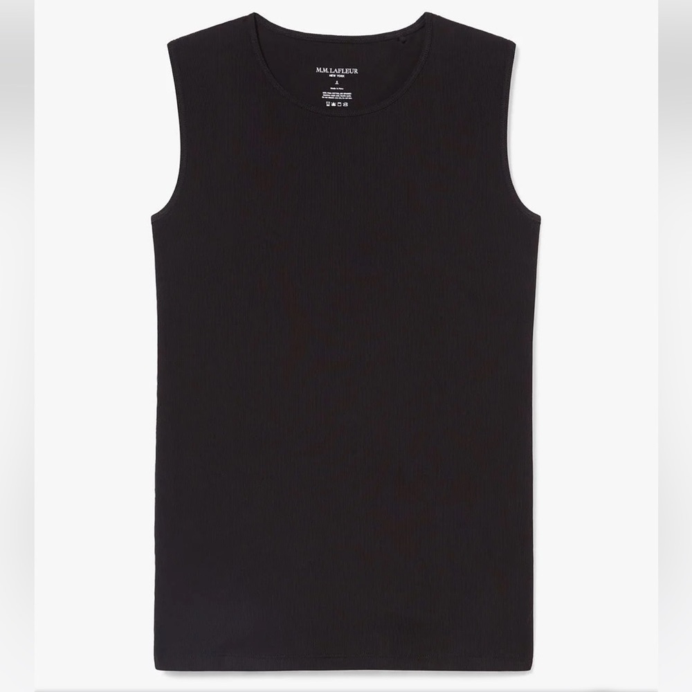 MM Lafleur Top XXL The Paige Tank Ribbed Pima Cotton